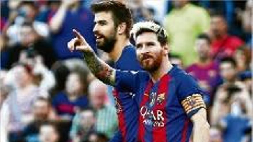 Leo Messi va tornar a jugar davant el Dépor.