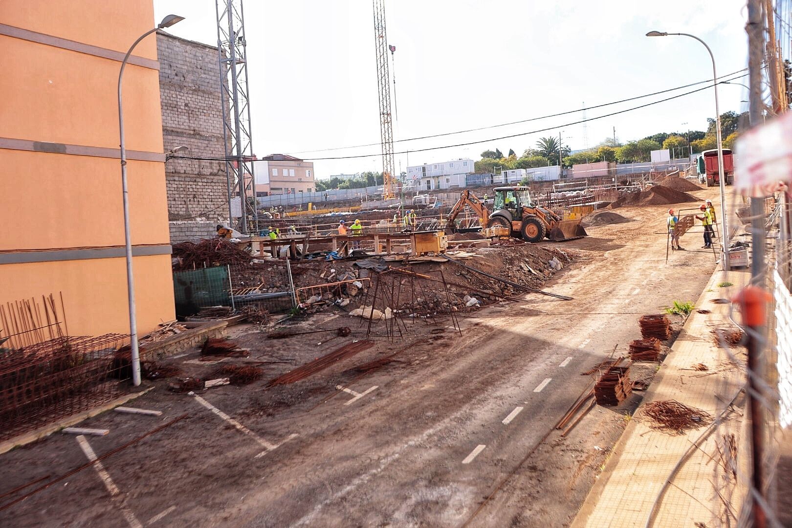 Bloque tapiado en Las Ghumberas