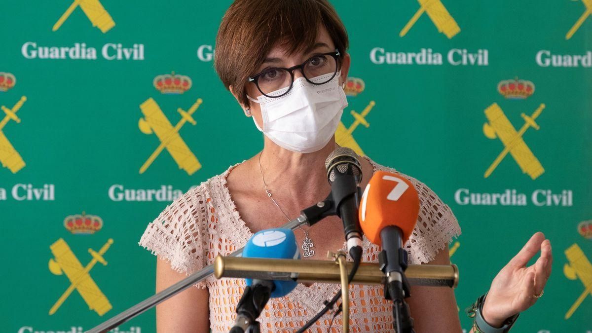 La directora general de la Guardia Civil, María Gámez.