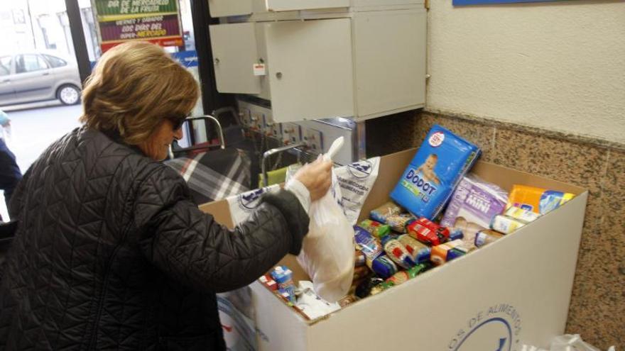 Las recogidas de alimentos aglutina parte de los recursos de las asociaciones solidarias de Málaga