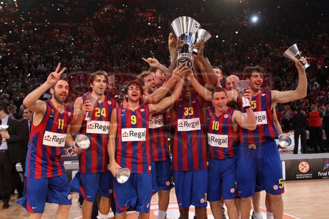 Un viaje por todas las Final Four del Barça Regal