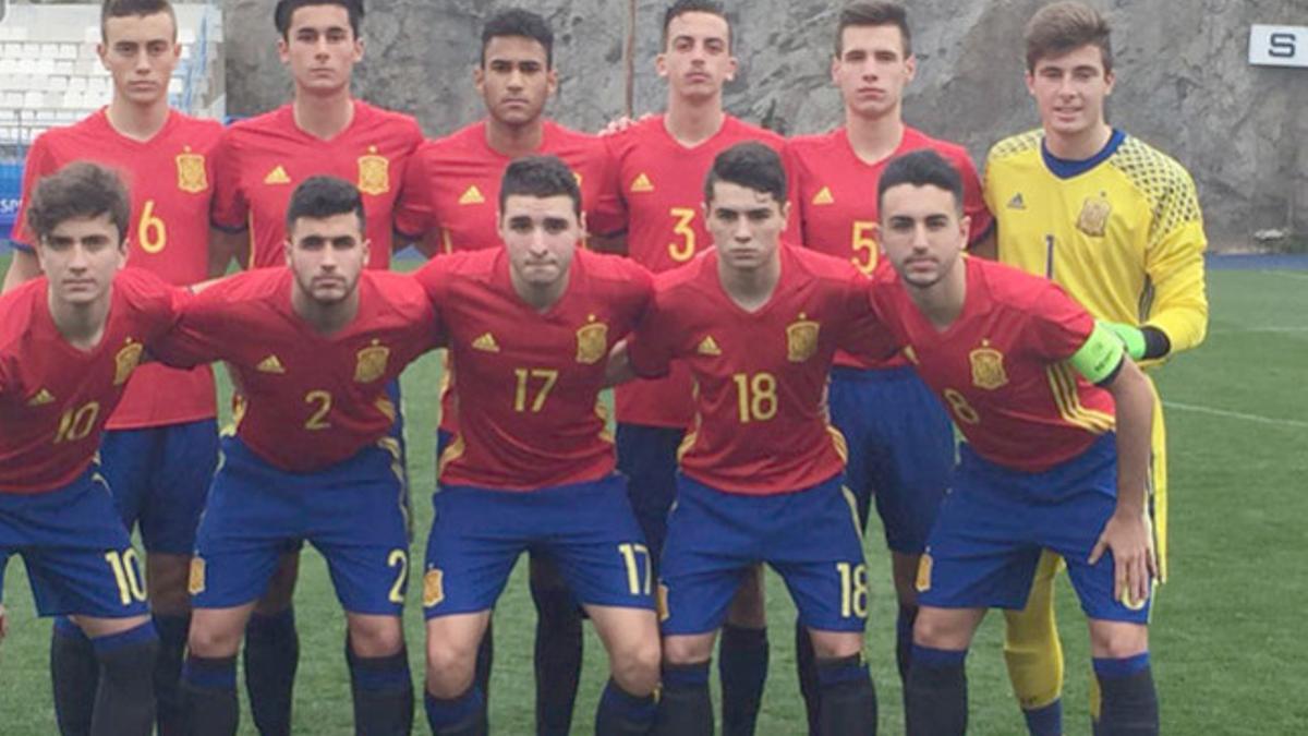 Este fue el once titular de España con 5 del Barça