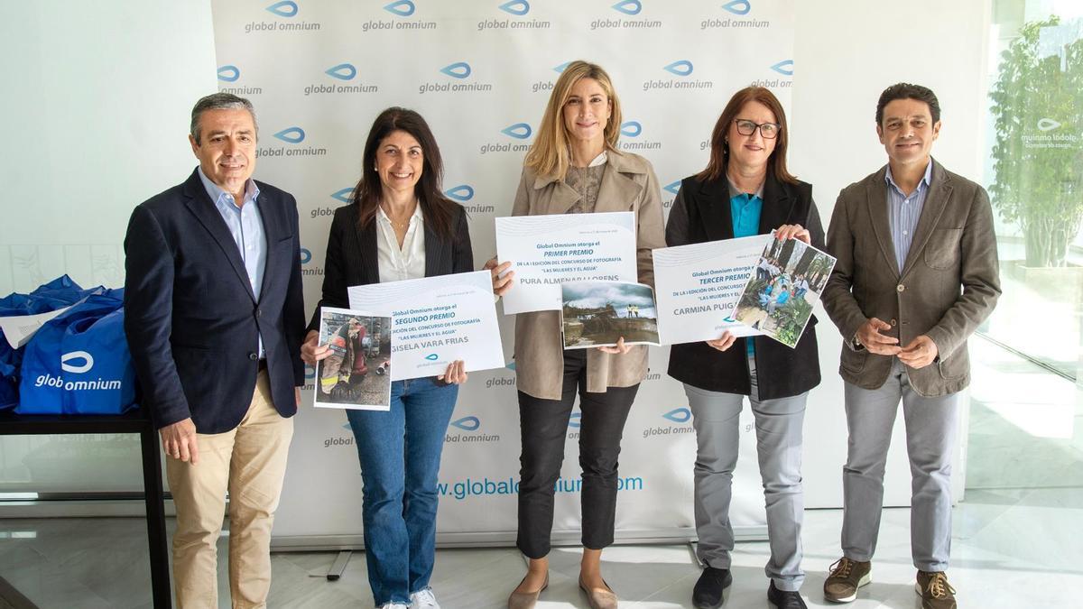 Entrega de los premios del Concurso de Fotografía de Global Omnium