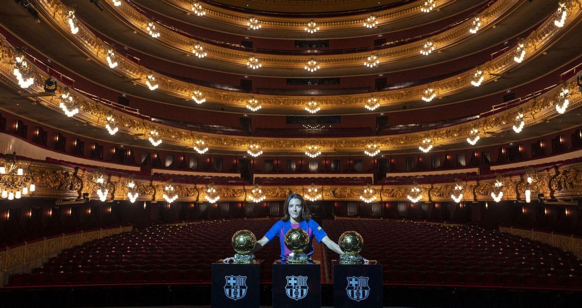 Aitana, d’or i blaugrana