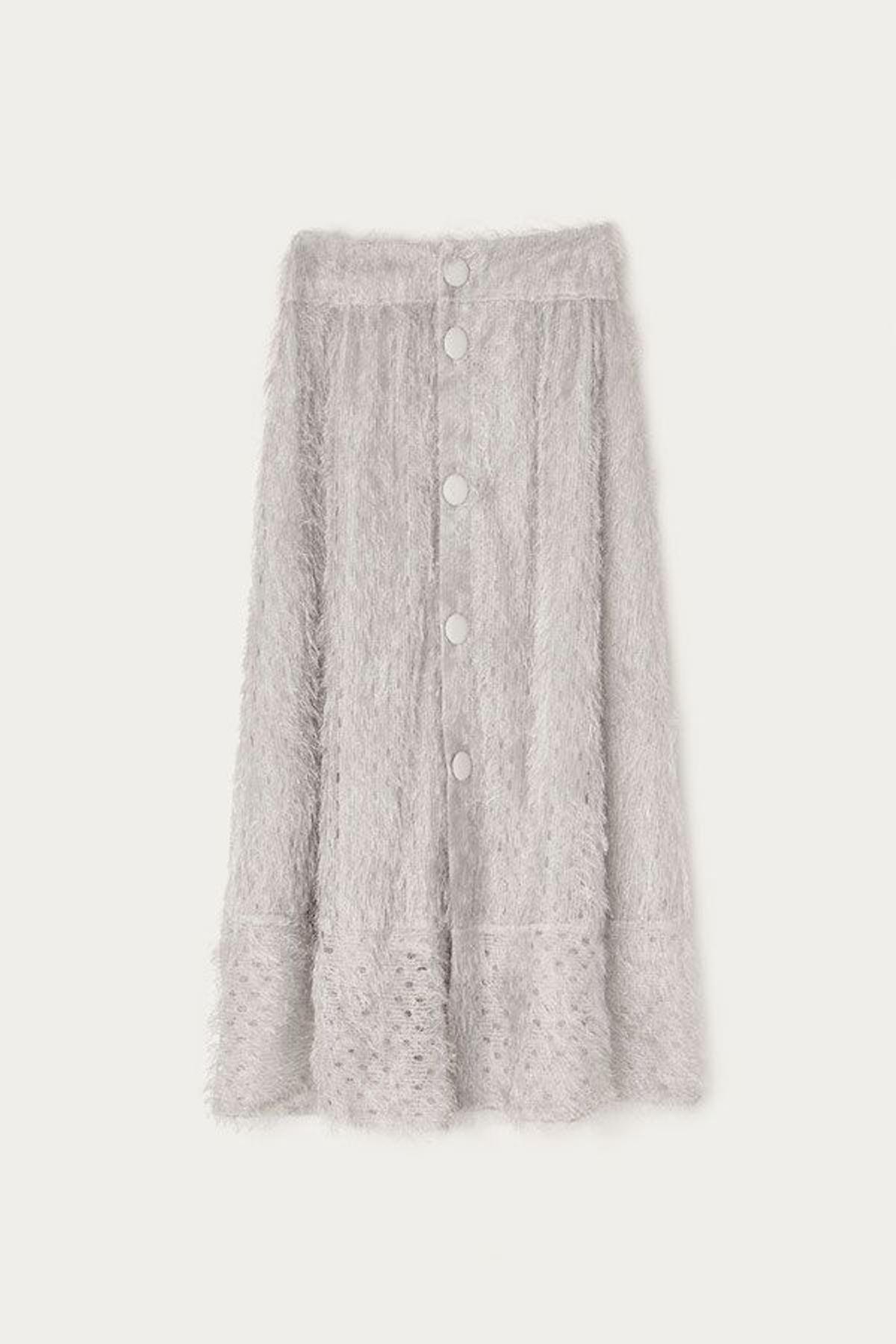Wish List Agosto 2017: La falda peso pluma de Uterqüe