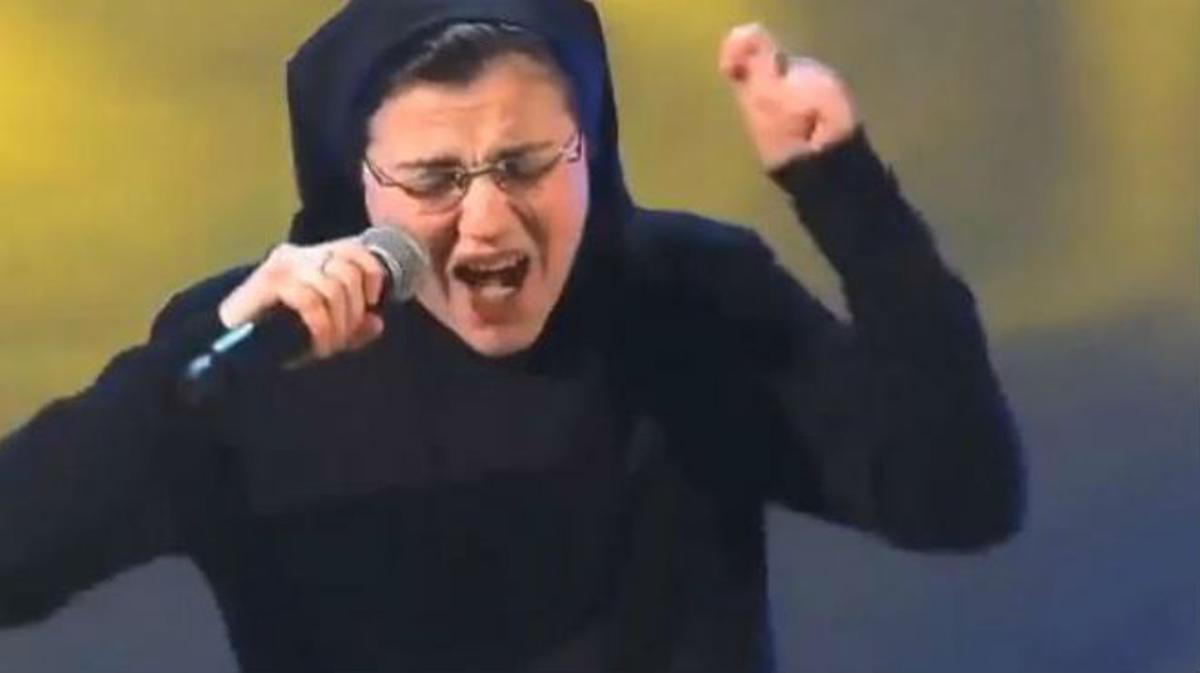 Sor Cristina va sorprendre el públic i el jurat de ’La Voz’ d’Itàlia.