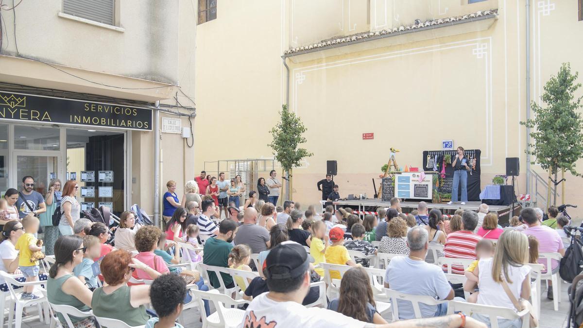 Una de las actividades culturales en la localidad.