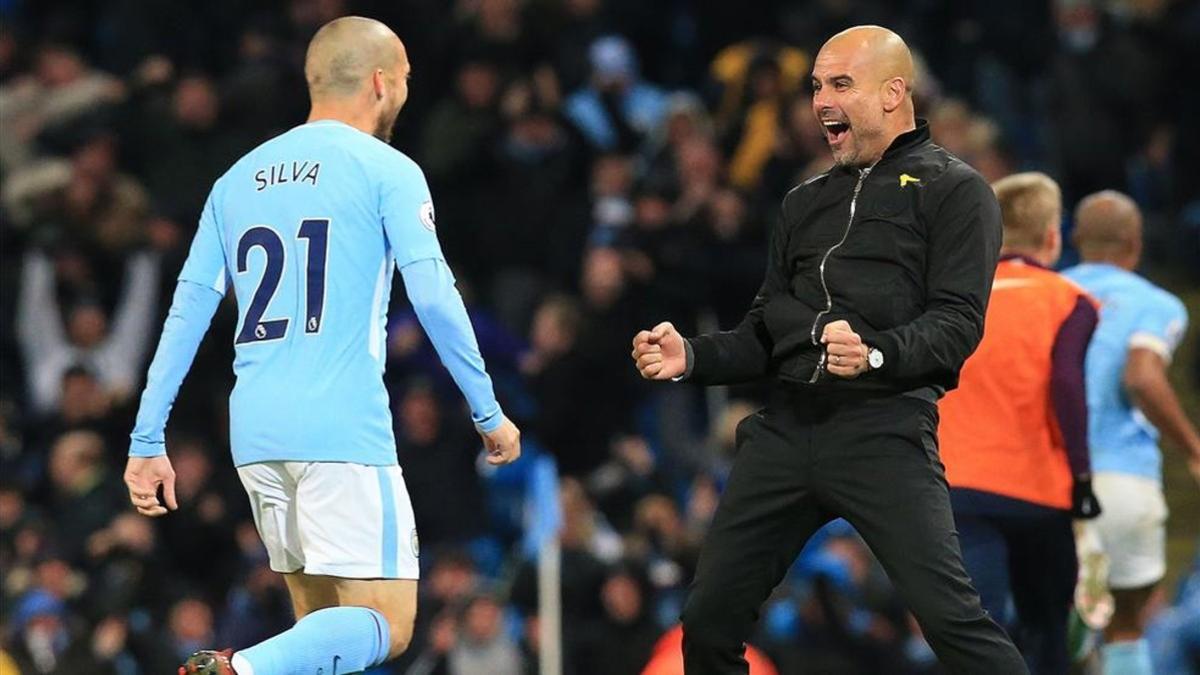 David Silva es la prolongación de Pep Guardiola sobre el césped