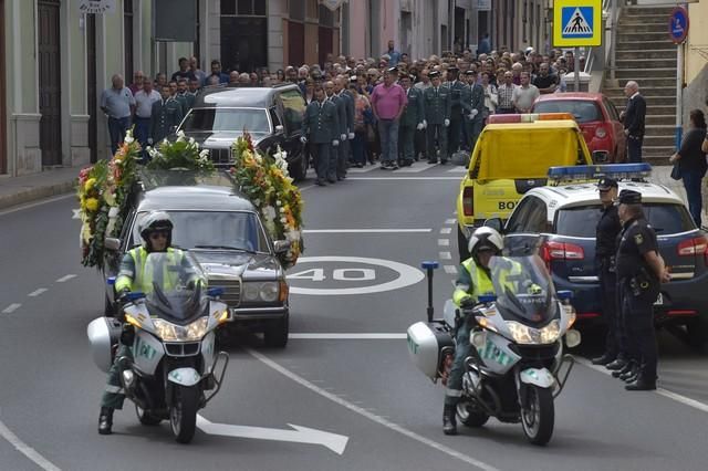 Honras fúnebres al guardia civil Ulises García