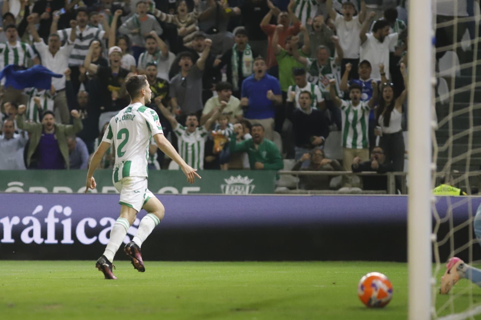 El Córdoba CF-Levante UD, las imágenes del partido de la Liga Hypermotion