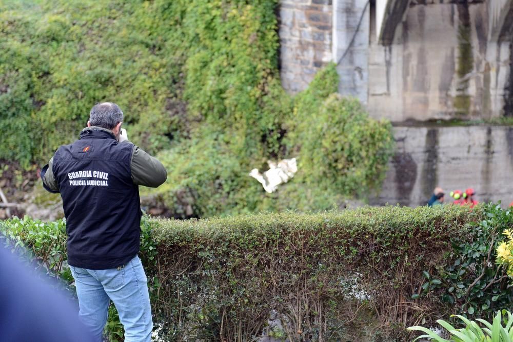 Rescatan el cadáver de un hombre en el río de Campomanes