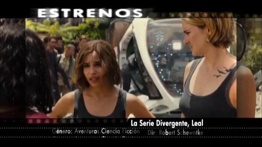 Comienza el final de la saga Divergente con el estreno de 'Leal'