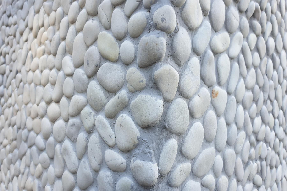 Detalle de las paredes del Chalet de Catllarás