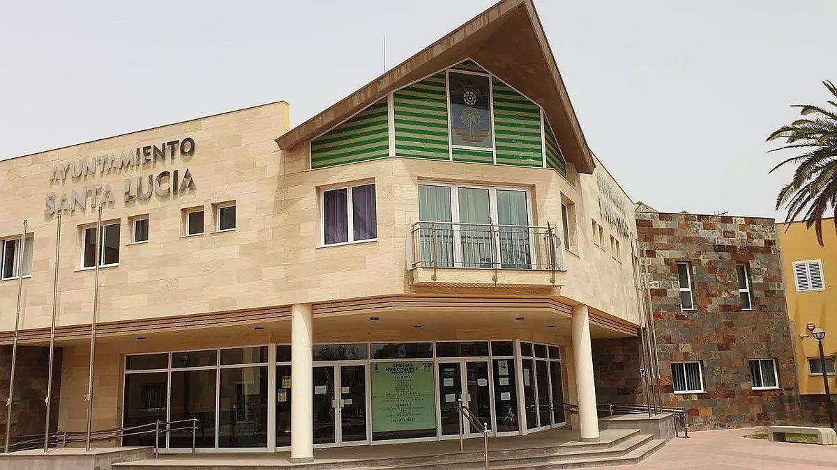 Imagen de las oficinas municipales de Santa Lucía de Tirajana.