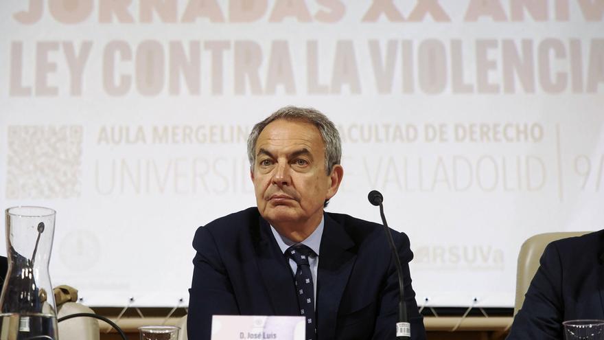 Zapatero califica de &quot;desfachatez&quot; lo que pretende la concordia de PP y Vox
