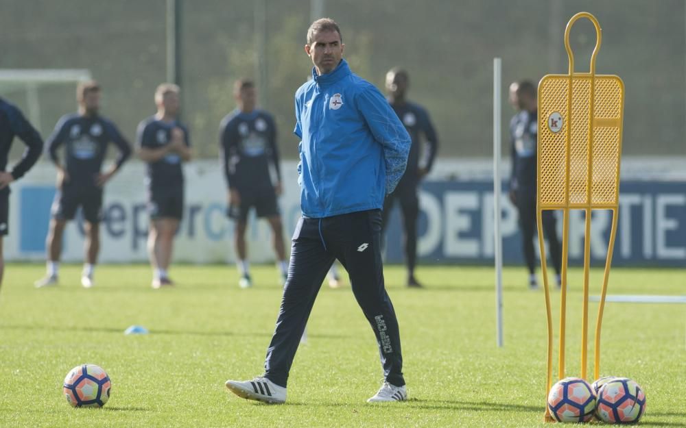 Nueva sesión de preparación para el partido del domingo, 23 de octubre, ante el Celta en Balaídos.