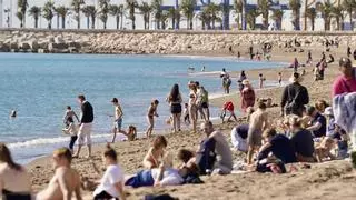 Así están las aguas de baño de las playas de Málaga