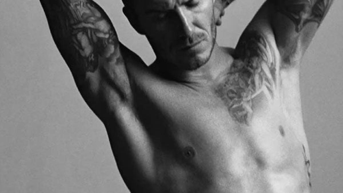 David Beckham se desnuda con motivo de la Super Bowl - Cuore