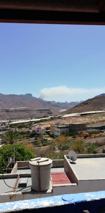 Incendio en la cumbre de Gran Canaria