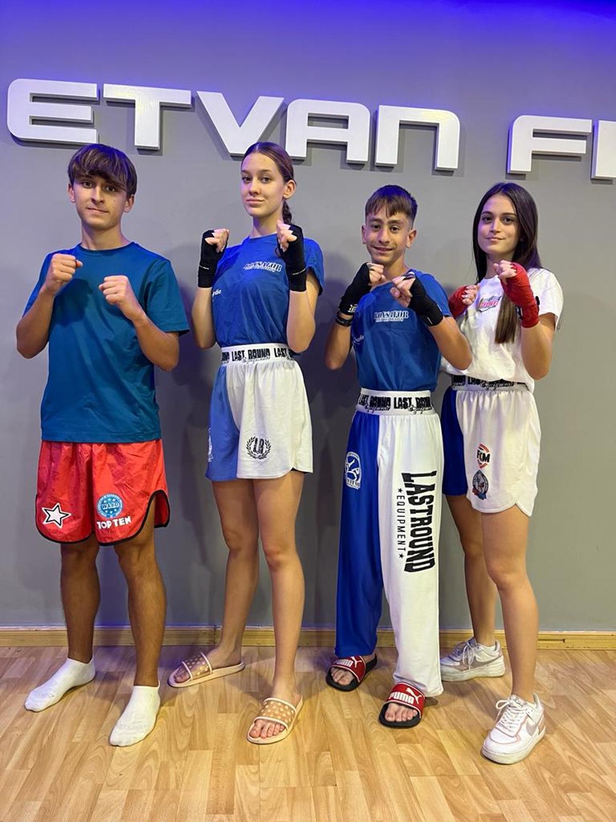 Los jóvenes del BoxSafor Club que disputan la Copa Federación