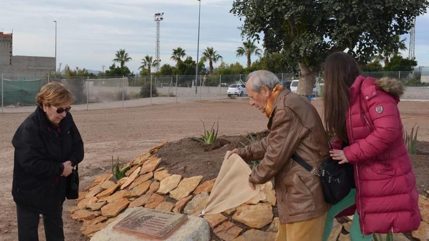 &#039;El Huerto de David&#039; homenajea al ingeniero Aparicio