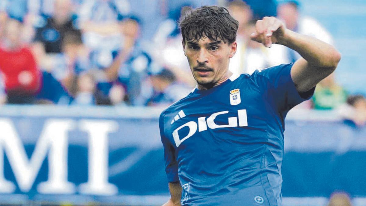 Oier Luengo, durante un partido. | Juan Plaza