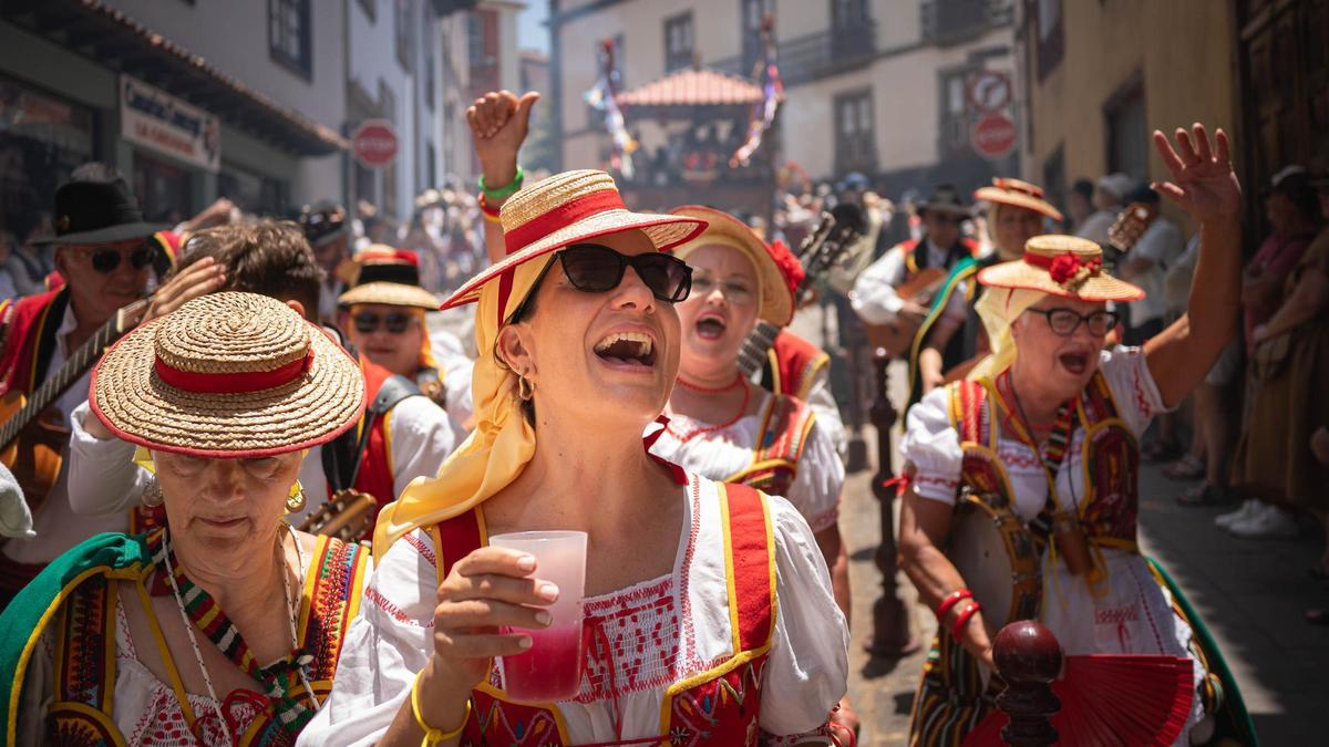 Romería de La Orotava, en una edición anterior.