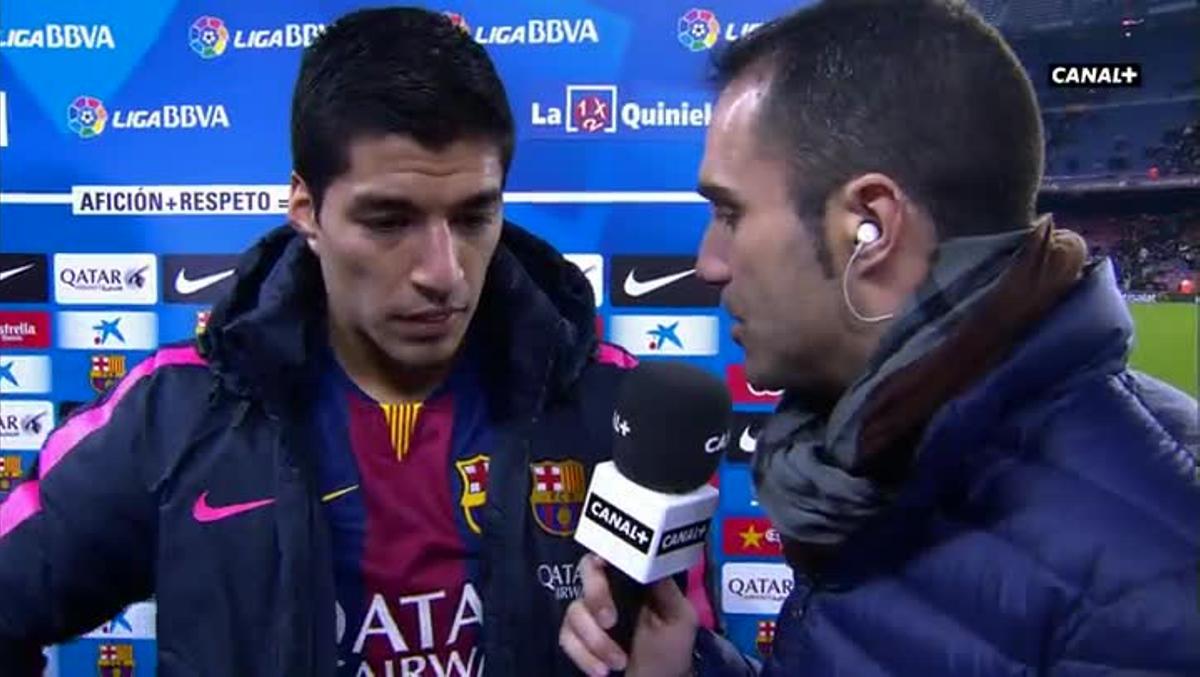 Luis Suárez: El gol me dio tranquilidad