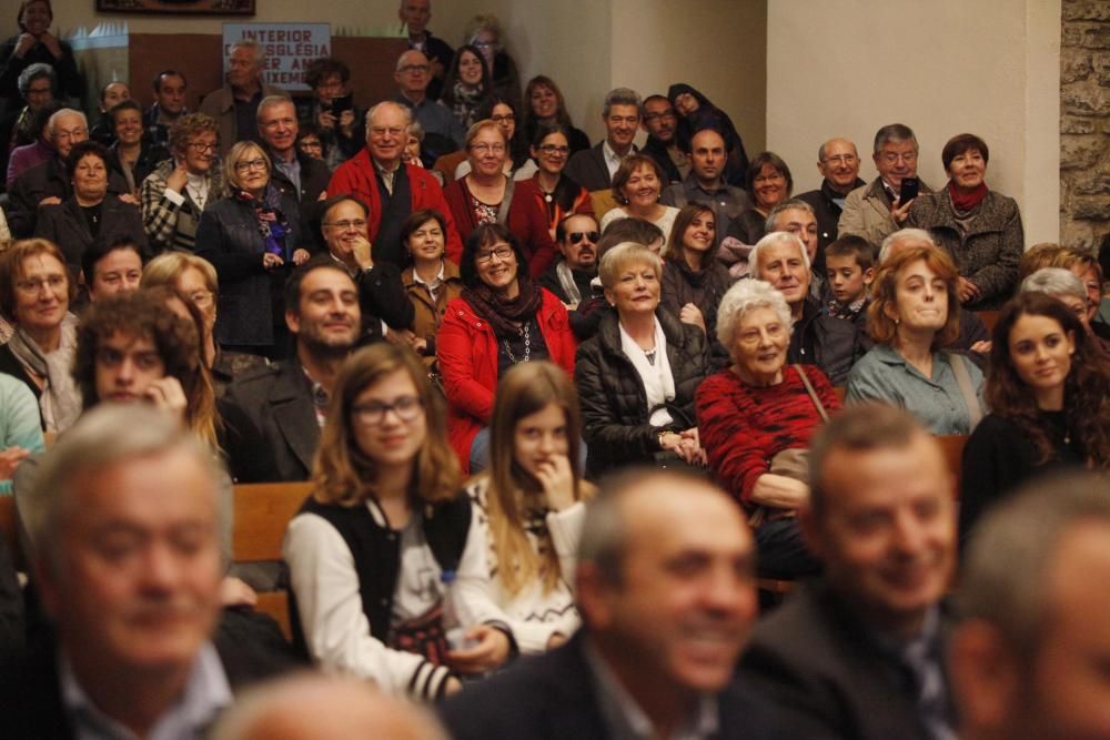 El president de la Generalitat, fill predilecte i medalla d''or del seu poble natal