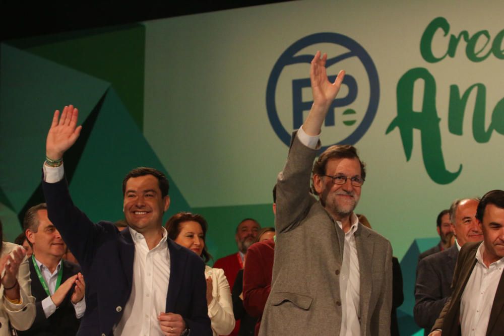 Clausura del congreso regional del PP-A