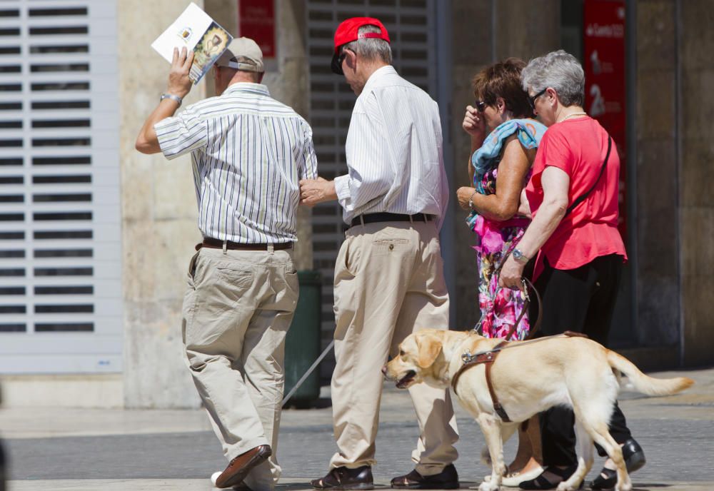 Finde de fuerte calor en Valencia