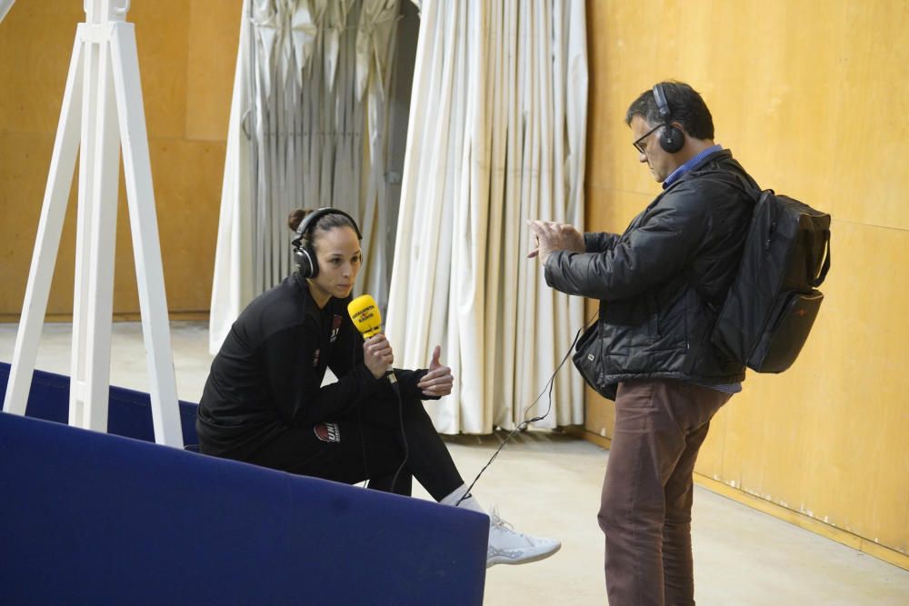 «Media Day» de l'Spar Citylift Girona abans de la Copa de la Reina