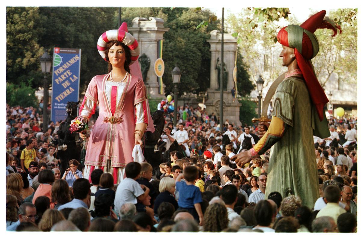 Mercè 1998. Gegants