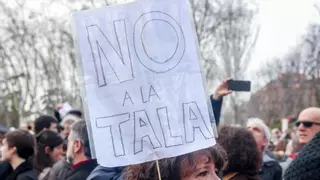 'No a la tala' no se rinde: nueva concentración en Atocha contra la ampliación de la línea 11 del Metro de Madrid