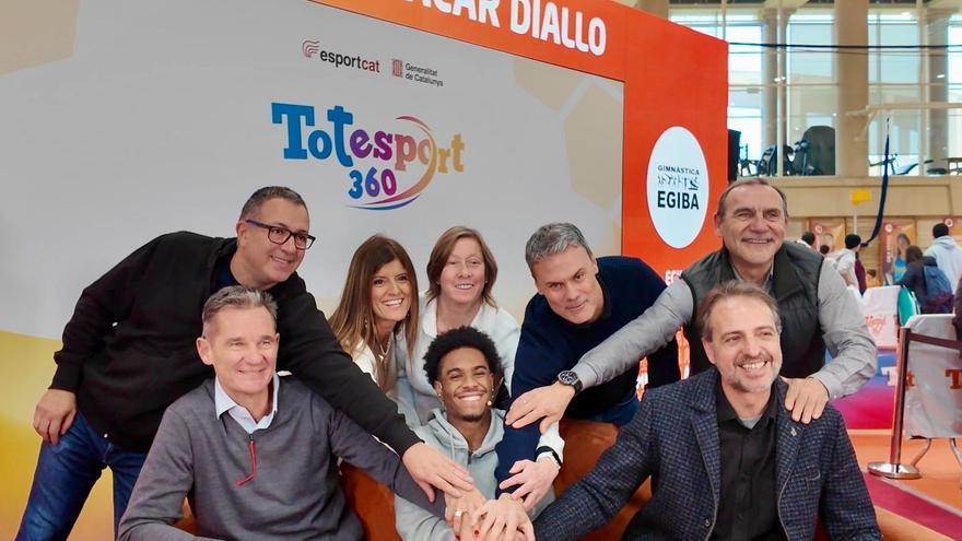 Thierno Diallo farà un llibre per posar com a exemple la seva història personal