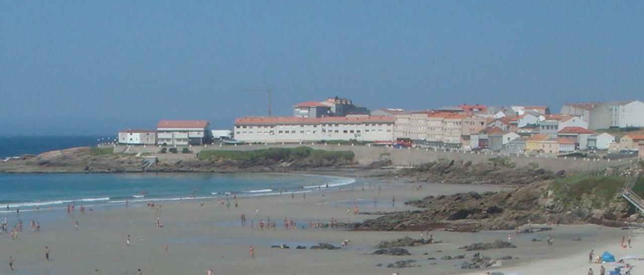 Playa de Caión, en A Laracha.   | // LA OPINIÓN