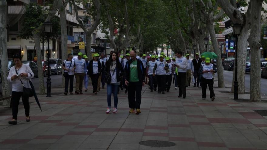 Marcha por los trastornos del sueño