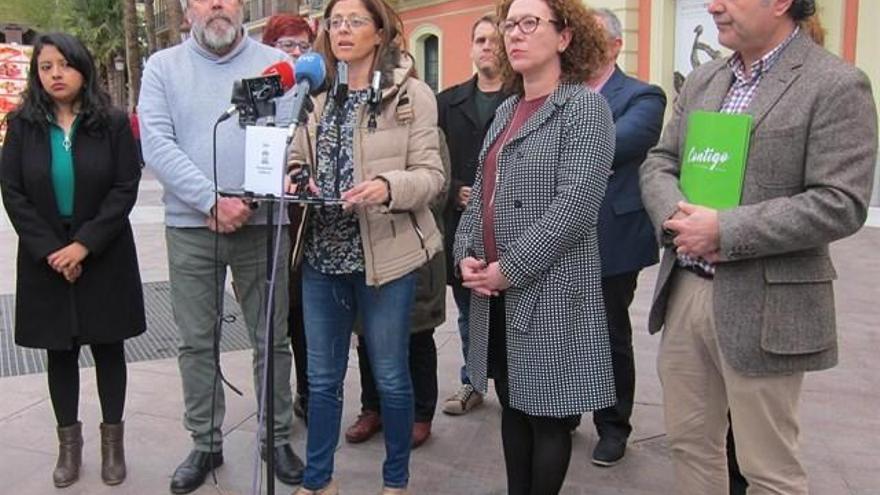 PSOE, Ahora Murcia, Cambiemos y concejal Trigueros presentan moción de censura