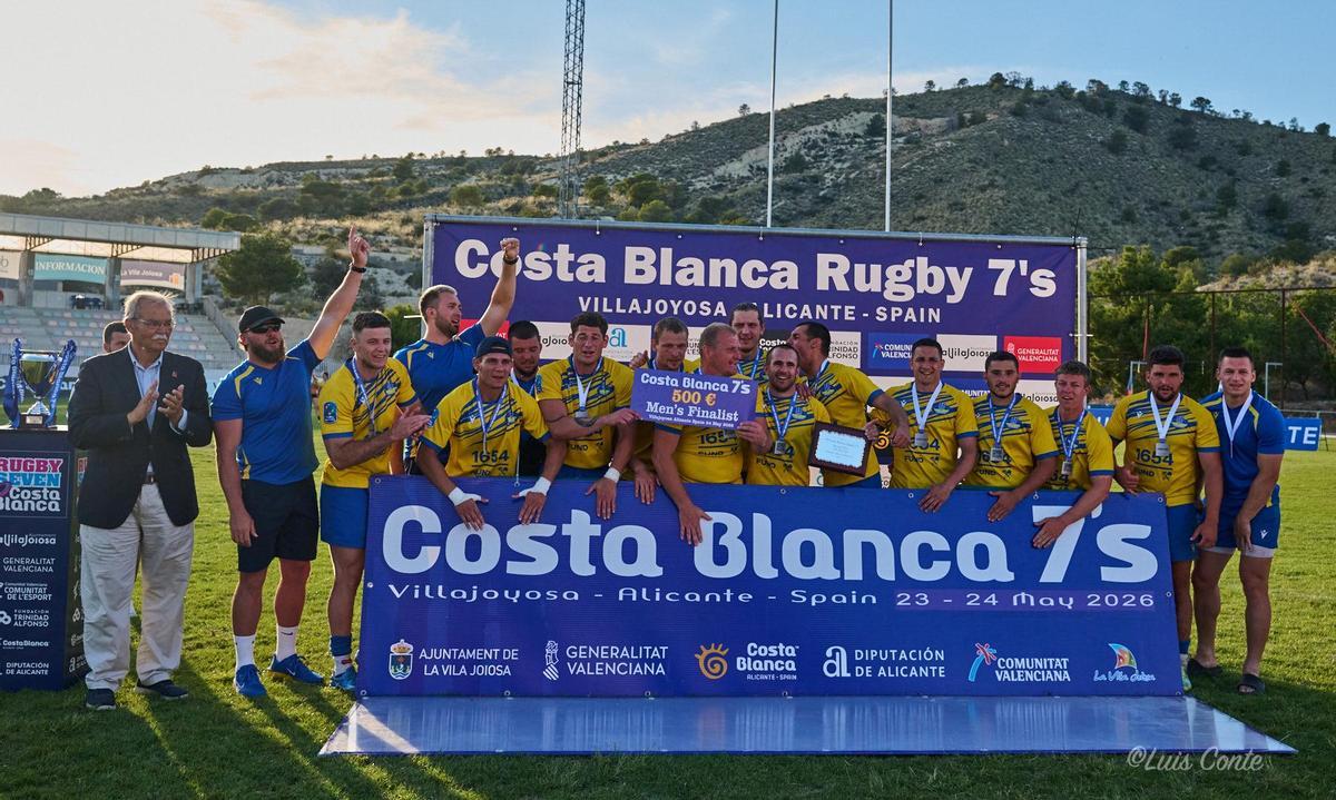 Selección de Ucrania, subcampeona del torneo masculino.
