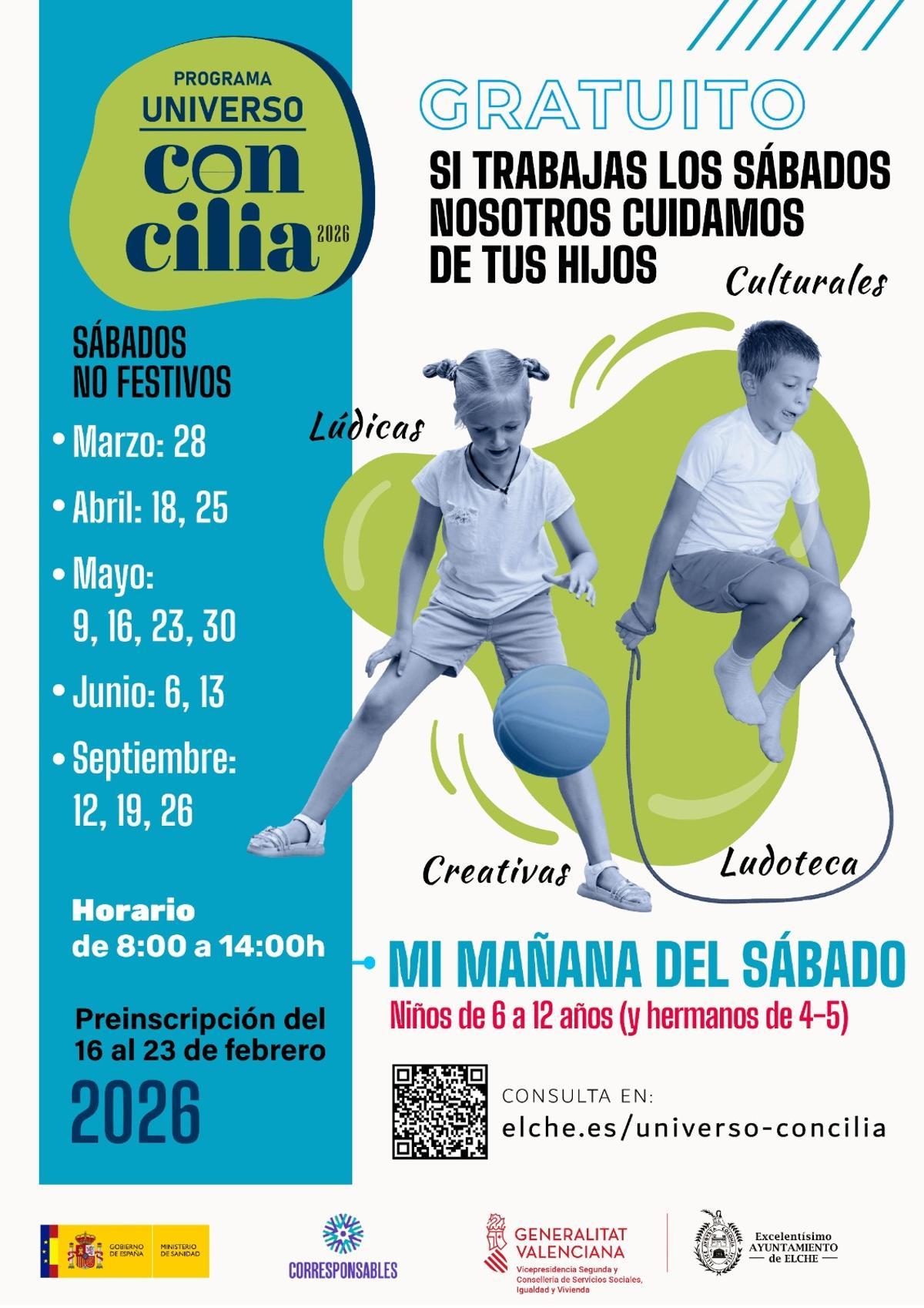 Cartel del programa de conciliación