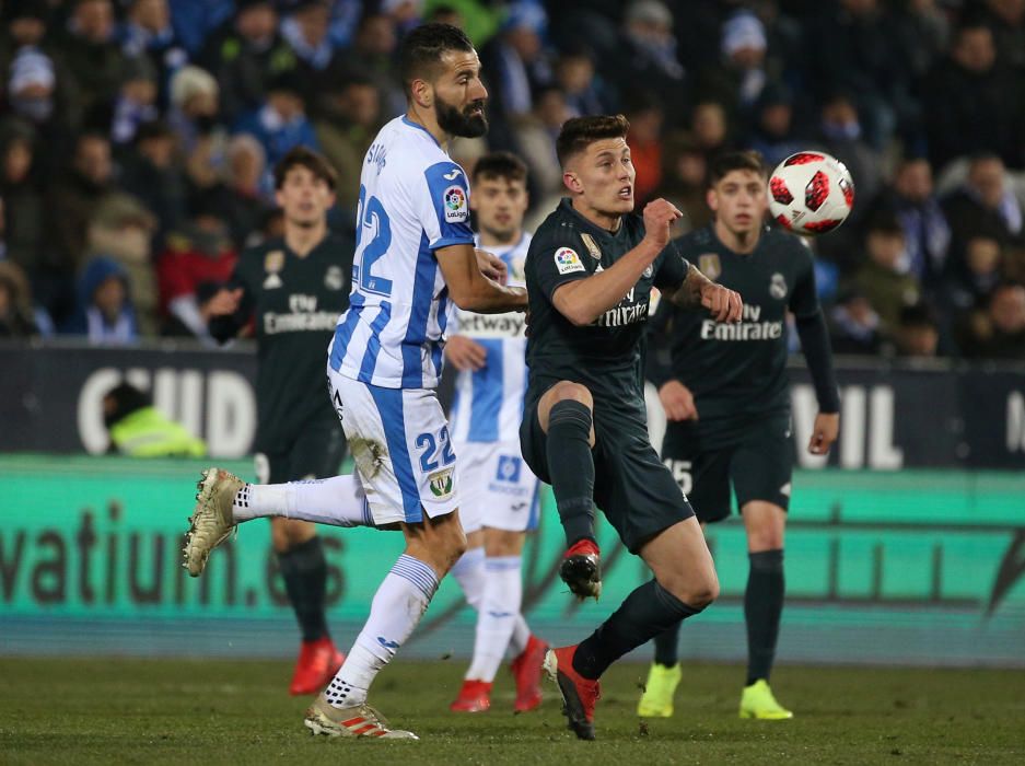 Las imágenes del Leganés - Real Madrid.