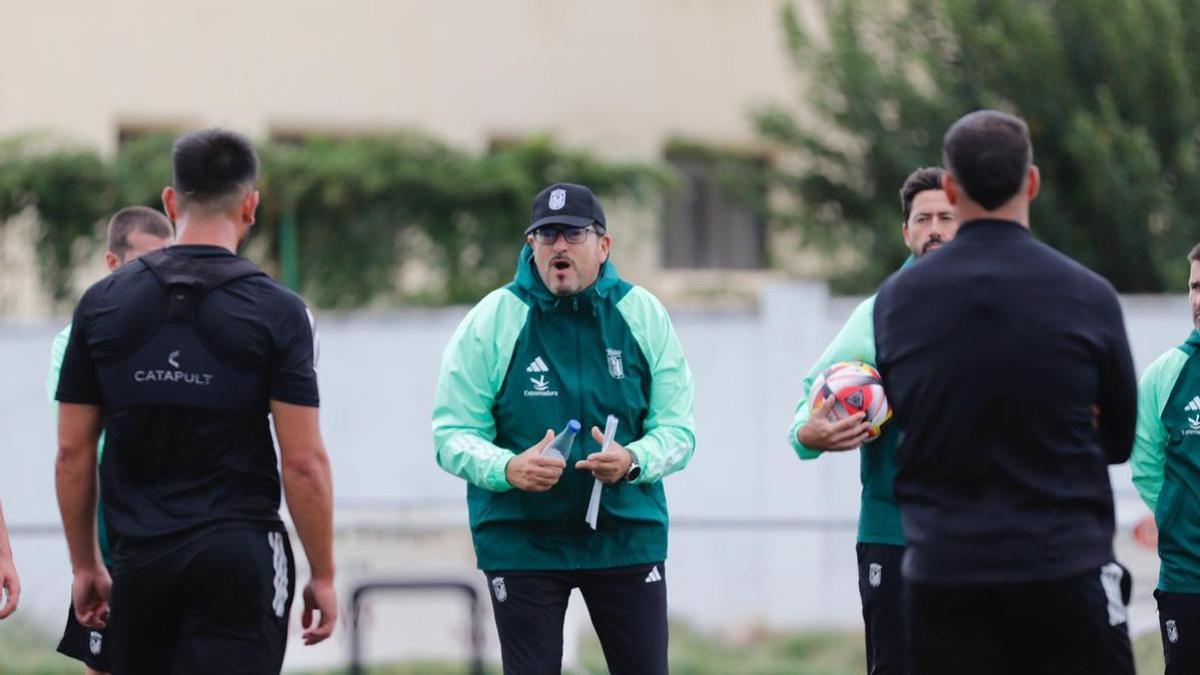 Iñaki Alonso, durante una de las pocas sesiones de entrenamiento que ha tenido esta semana.