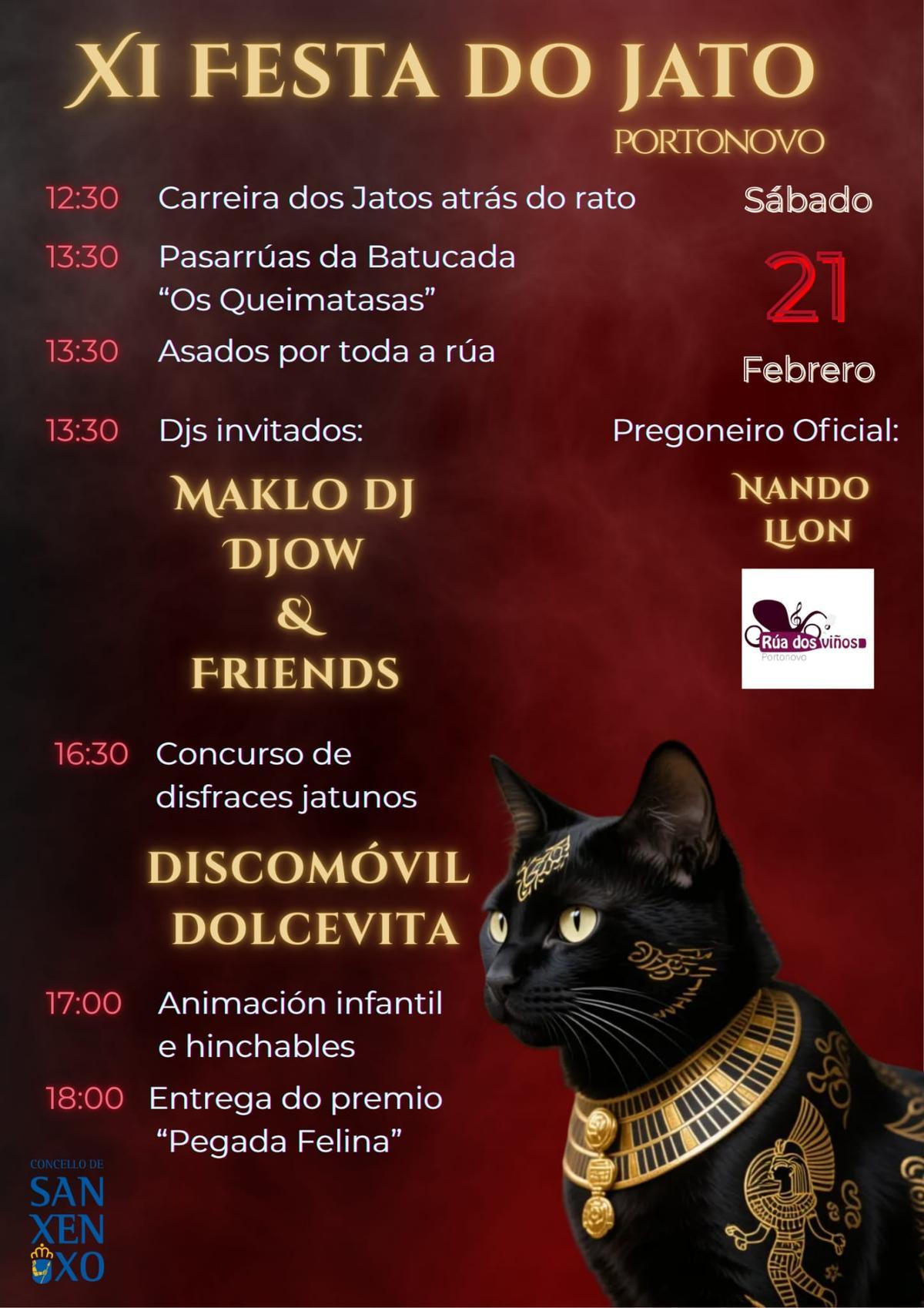 Cartel completo de la fiesta.