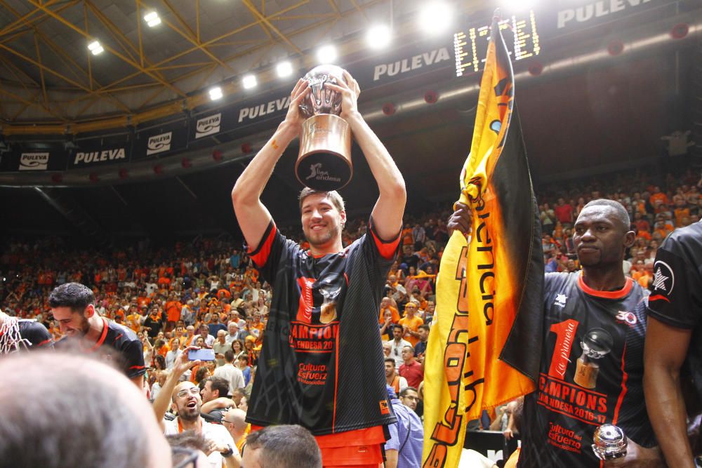 Así ha sido la celebración del Valencia Basket