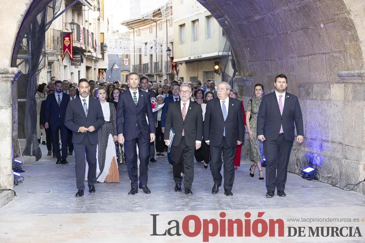 Pregón de Fiestas en Caravaca