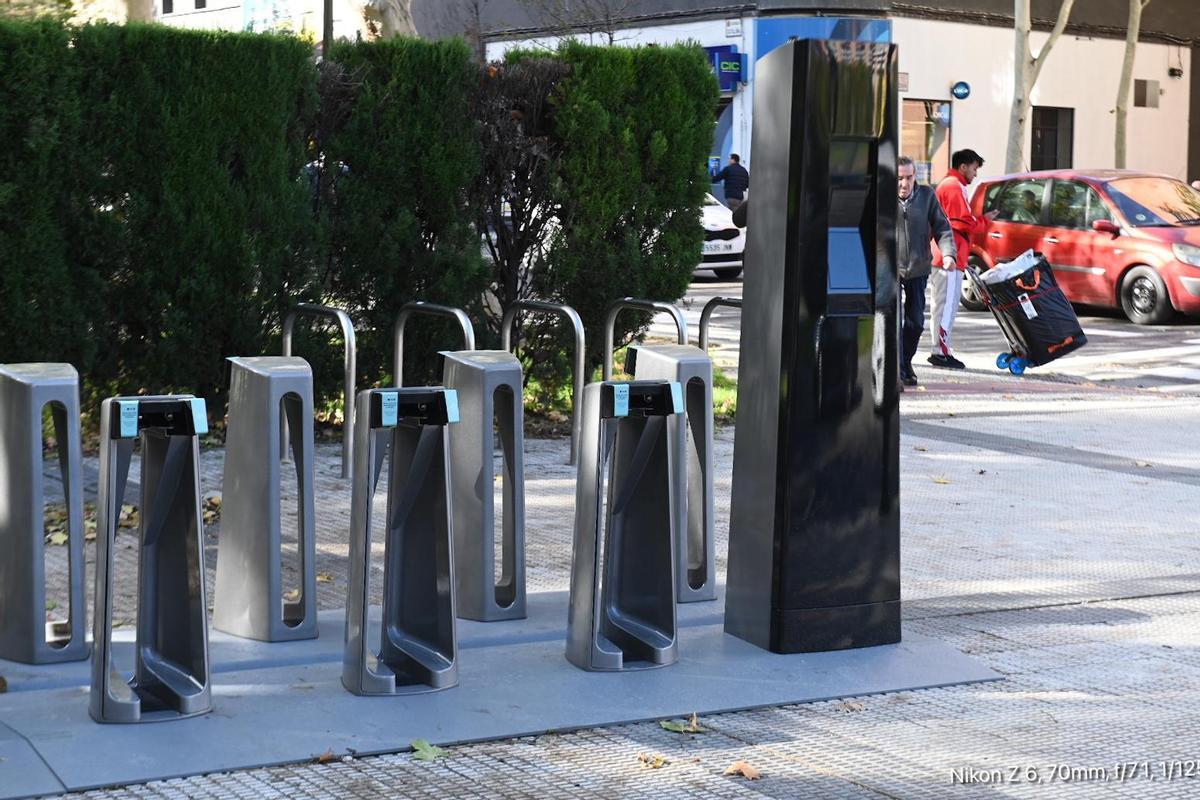 Así son las estaciones de las nuevas 'Bizis' de Zaragoza