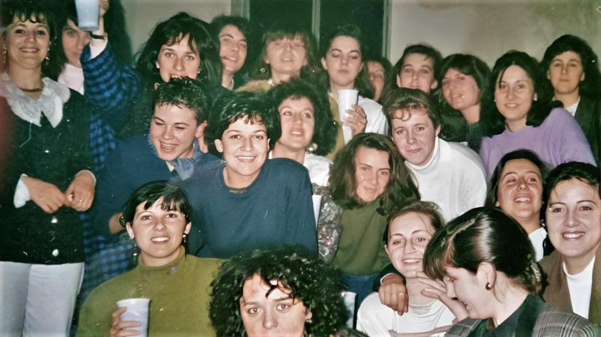 Algunas de las primeras socias de la cooperativa