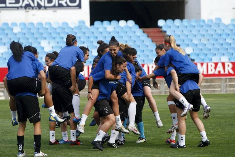 Fotogalería: Entrenamiento del Prainsa Zaragoza en La Romareda