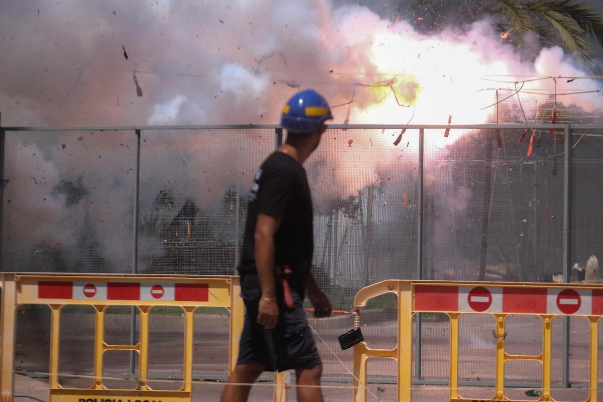 Una mascletà en 2024, las de este año serán más potentes