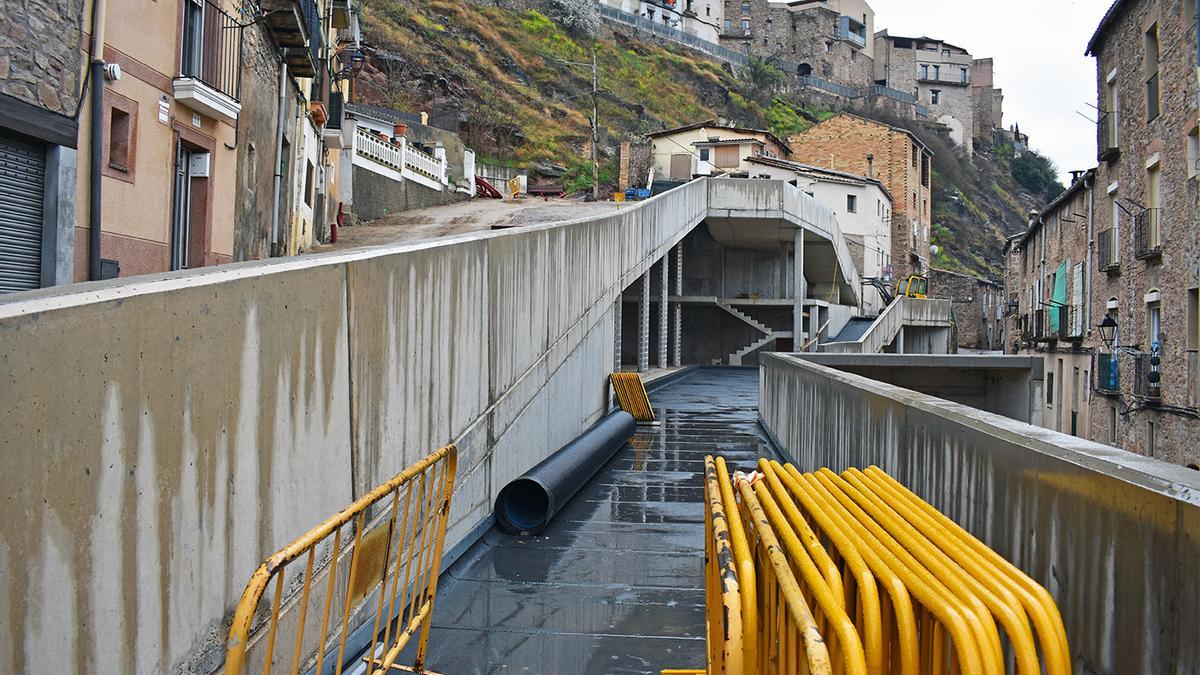 Àmbit d’actuació de les obres de la segona fase del projecte